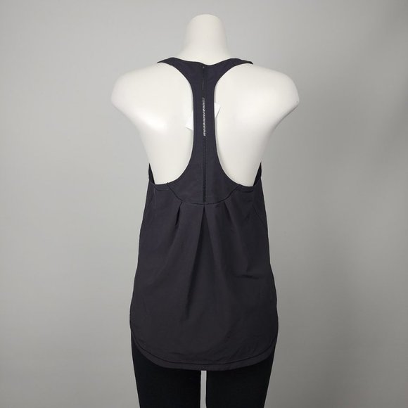 Lululemon Black Athletic Y Back Tank Top Size 8. EUC - Picture 5 of 8